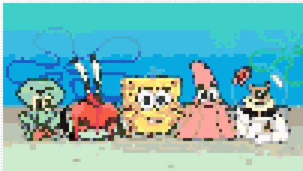 海绵宝宝的海底世界